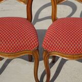 Restored Louis Philippe chairs, set of 2