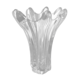 Large crystal vase
