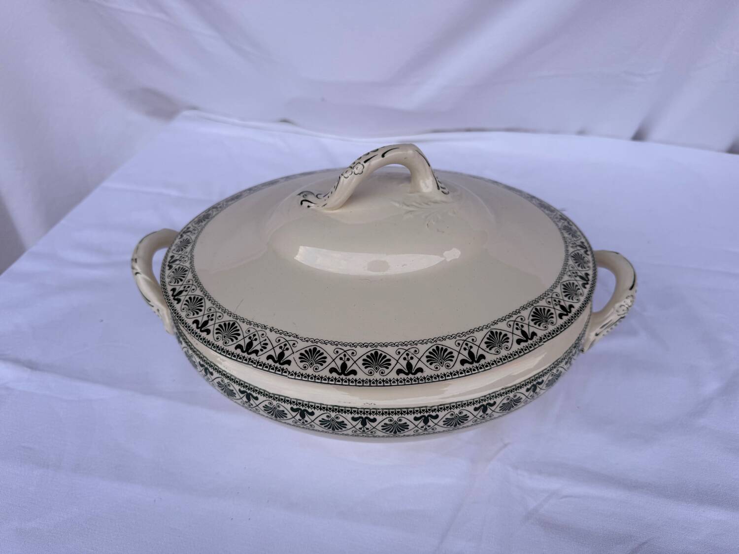 E. Bourgeois Porcelain Tureen