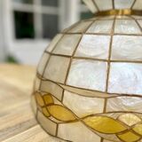 Mimosa mother-of-pearl pendant light