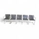 4 x Pierre Mazairac & Karel Boonzaaijer, Hennie de Jong int, grey fabric, white steel, 1970s