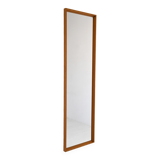 Scandinavian oak mirror, 1960s