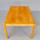 Oak veneer dining table 70s