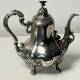 Silver teapot / jug Minerva first standard – Louis XV style