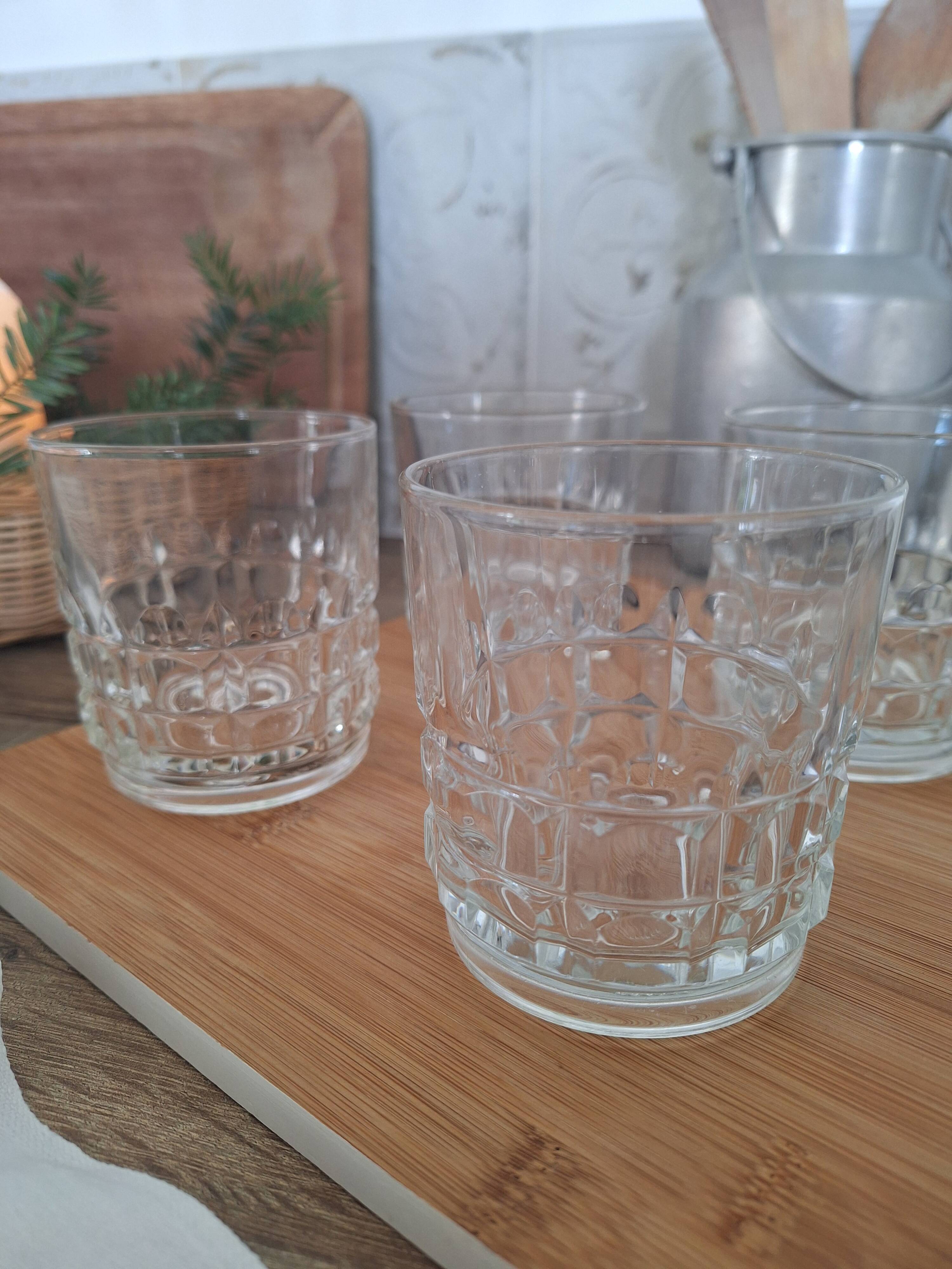 4 whisky glasses from the 70s