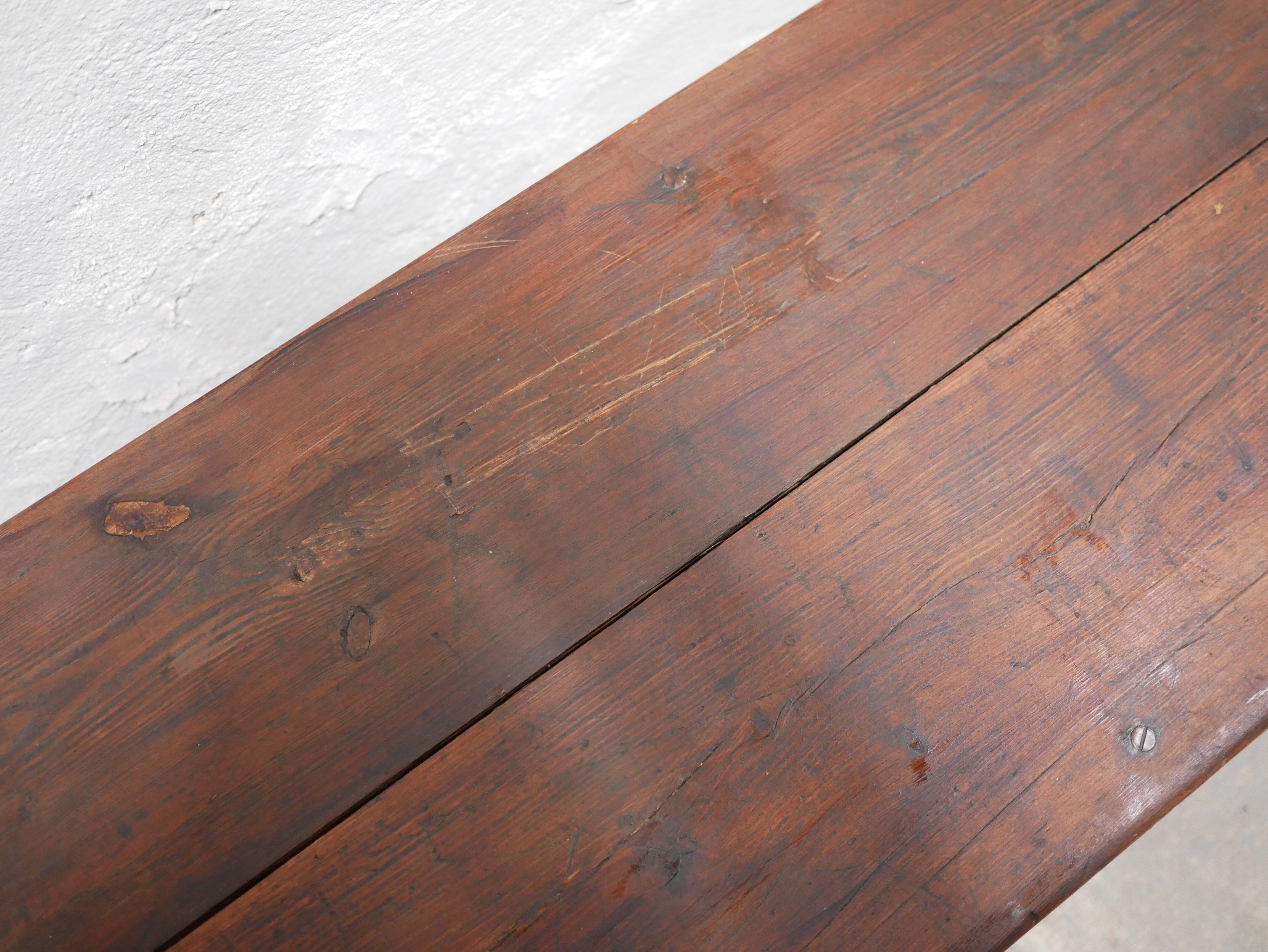 Wooden bench XIX th