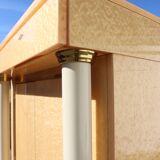 French Vintage Lemon Drawer Cabinet-Bar Cabinet-Neoclassical Style-90s