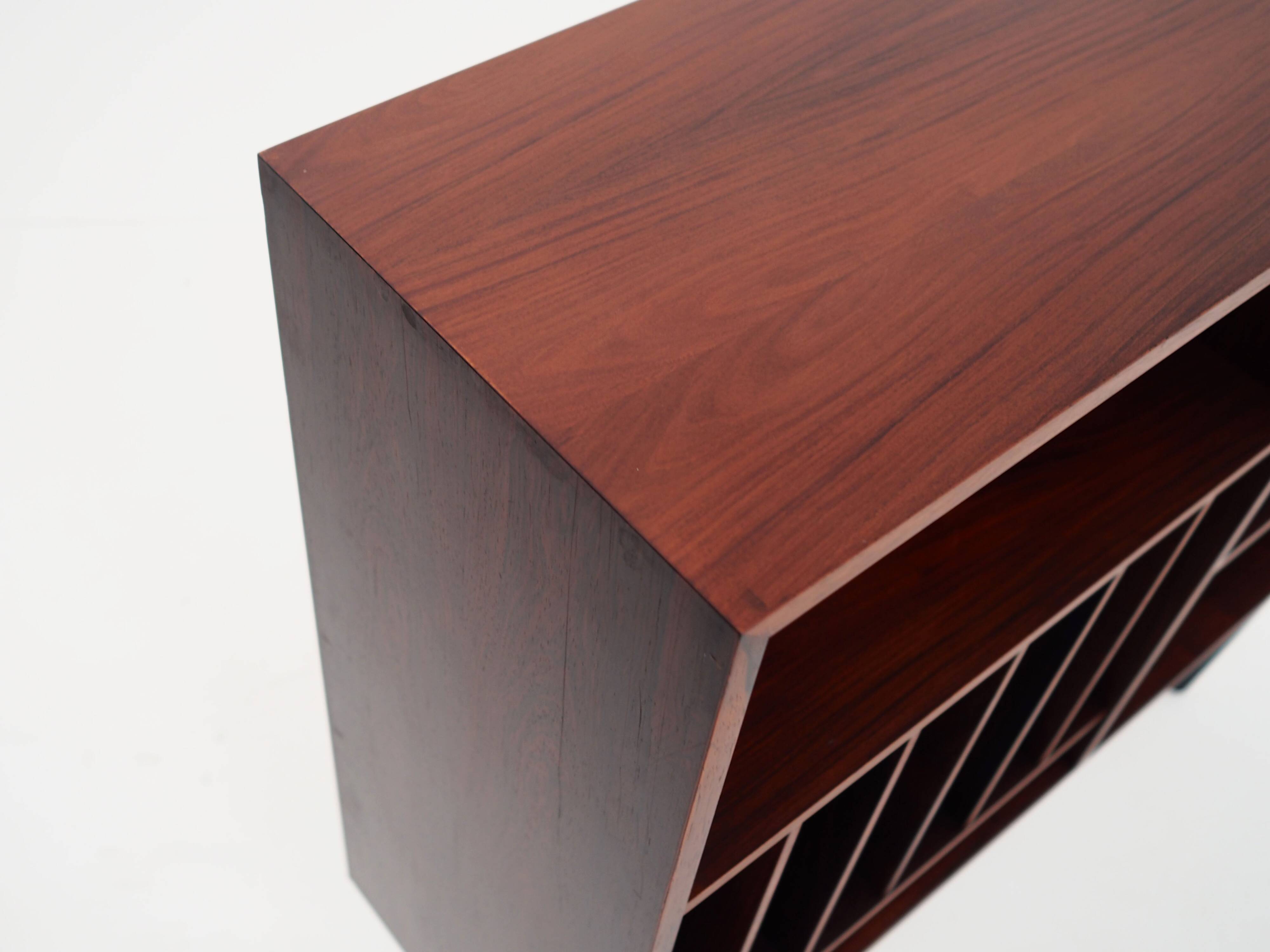 Rosewood bookcase, Danish design, 1970s, production: Denmark