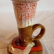Vintage candlestick vase