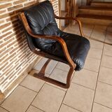 Rare set of 4 vintage design chairs from Finland by Asko.