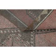 Vintage Turkish Handmade Wool Oushak Runner Rug 121x352