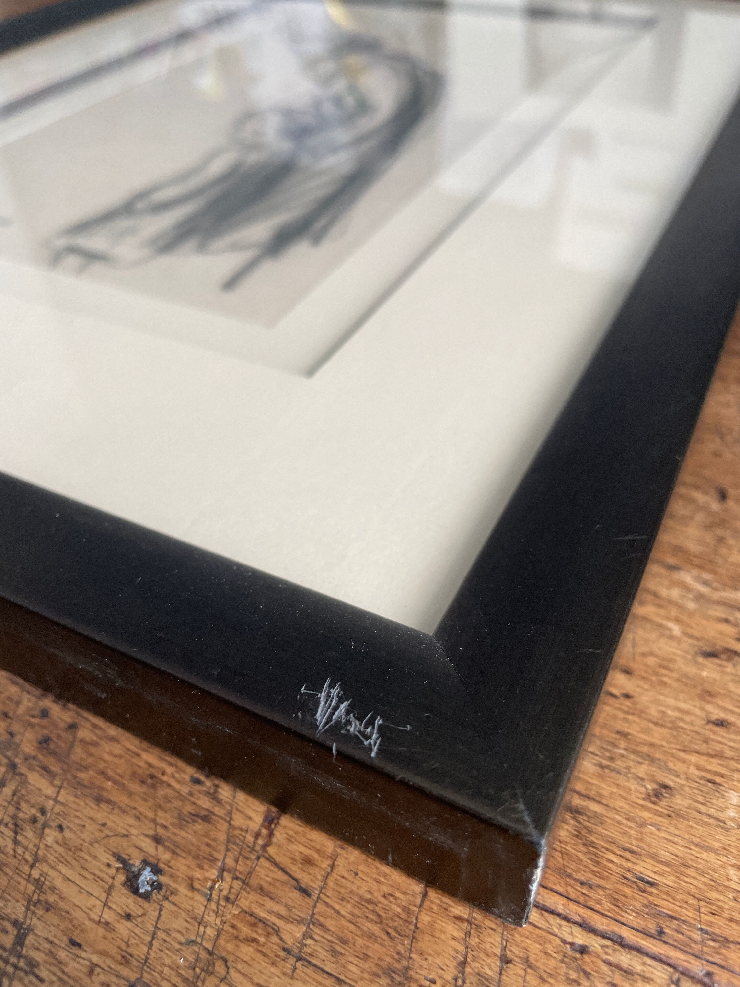 Charcoal drawing by Roland Coudon