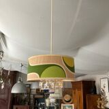 Pendant lamp, art deco chandelier