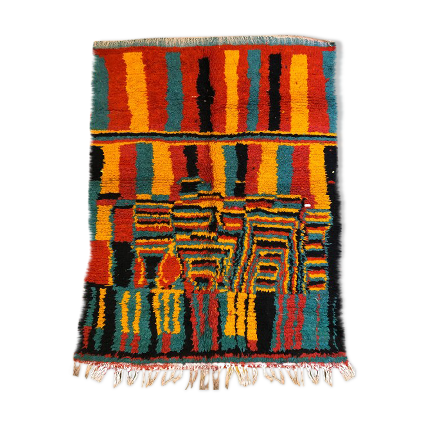 Azilal Berbère Vintage 185x132 cm