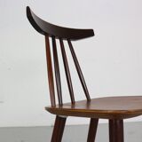 Poul Volther Set Of 6 Dinning Room Chairs "3705" For Fremel Røjle, Denmark, 1960
