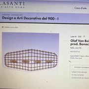 Italian Mid-Century Bamboo and Rattan Coat Rack, 1960s