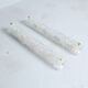 Hillebrand pair of frosted glass wall lights 1970 germany
