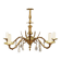 Brass chandelier, Danish design, 1960s, production: Denmark