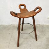 Tabouret espagnol brutaliste