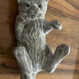 Cat sculpture. Sandstone. Actual size