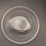 Perdrix ring in Lalique crystal