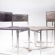 Set of 4 Chairs style  Willy Rizzo