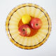 1960 blown glass standing cup