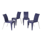 Set of 4 chairs "Louis 20" Philippe Starck 1990