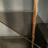 Light shelf in brass 70s