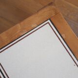 Brutalist coffee table ceramic top