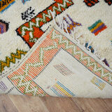 Handmade moroccan berber carpet 253 x 160 cm