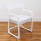 Fauteuil Baumann Traineau -Restauré - Tissu, mousse & sangles : neuf