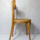 Ancienne chaise bistrot Baumann en bois courbé