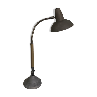 Lampe vintage 1950 industrielle Super Chrome - 60 cm