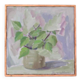 Huile sur toile suédoise – “Höstsyrener (Lilas d'automne)” par Paula Wilson