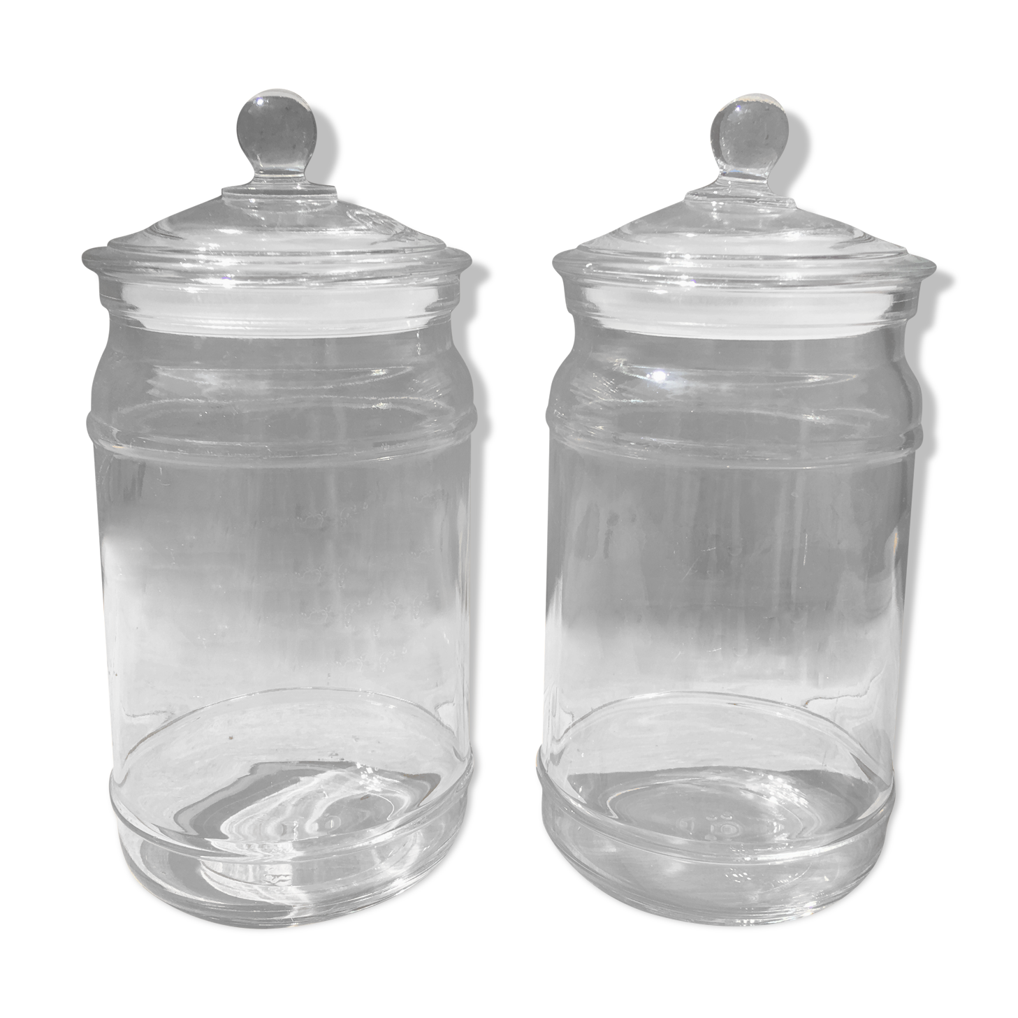 Pair of vintage jars