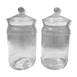 Pair of vintage jars