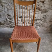 Set of 6 Danish teak dining chairs model 422, attributed to Arne Vodder for Sibast, 1960s.