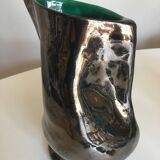 Vallauris 1960 glazed earth vase