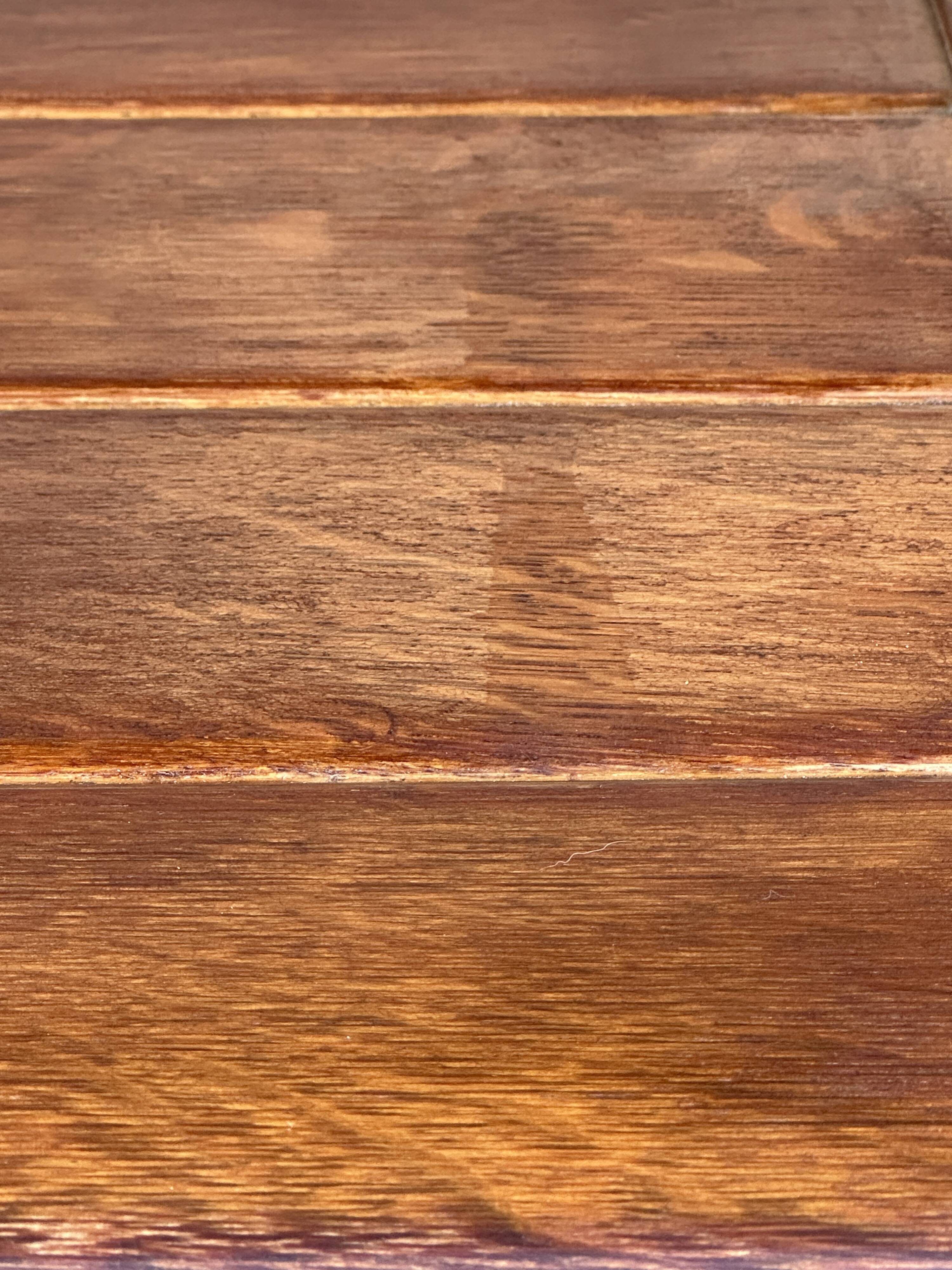 Vintage oak bedside table, 50s and 60s design