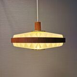 Hanging lamp by danish hoyrup lighting 1970s