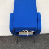 Vintage 60s Design Blue Armchairs