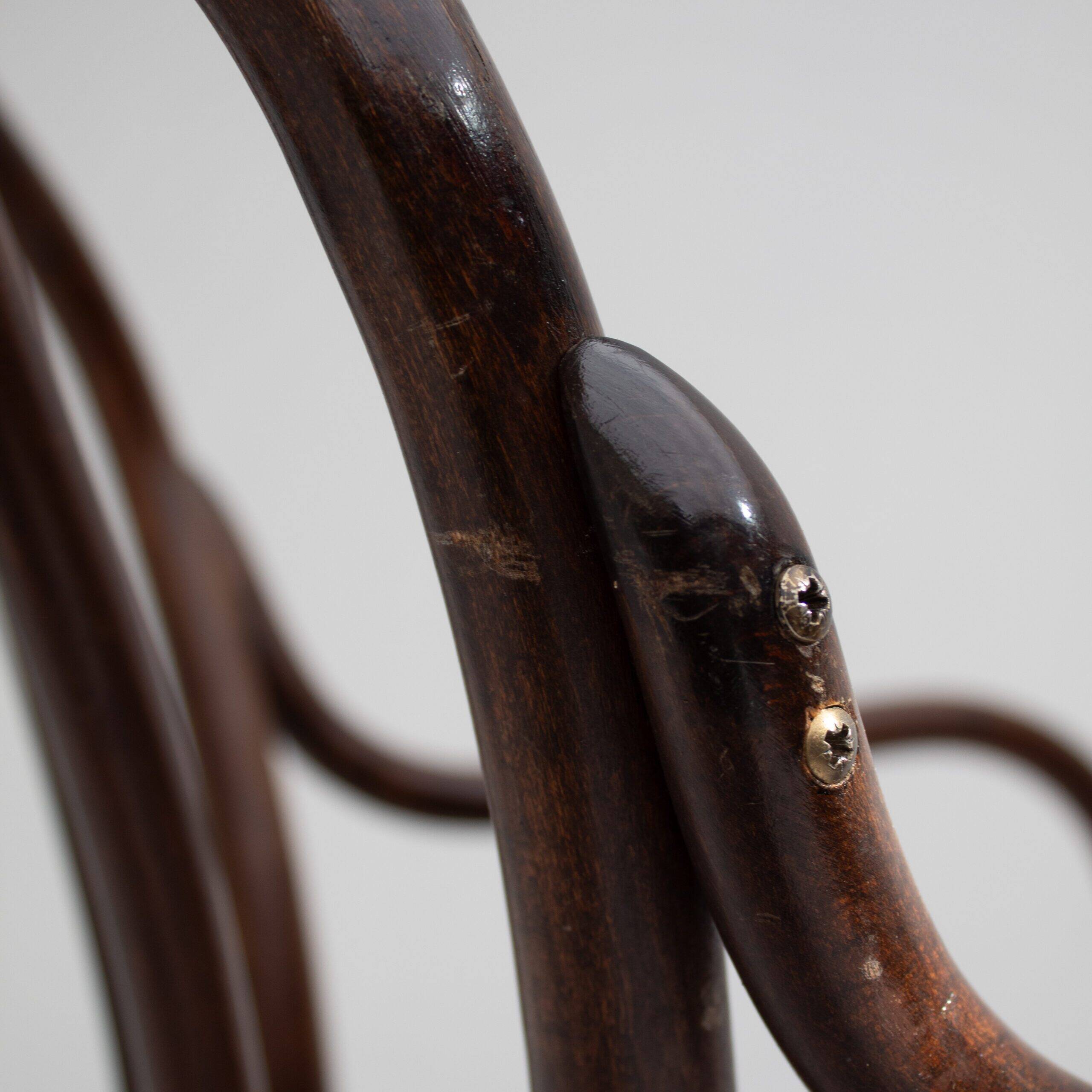 Pair of Thonet bentwood armchairs