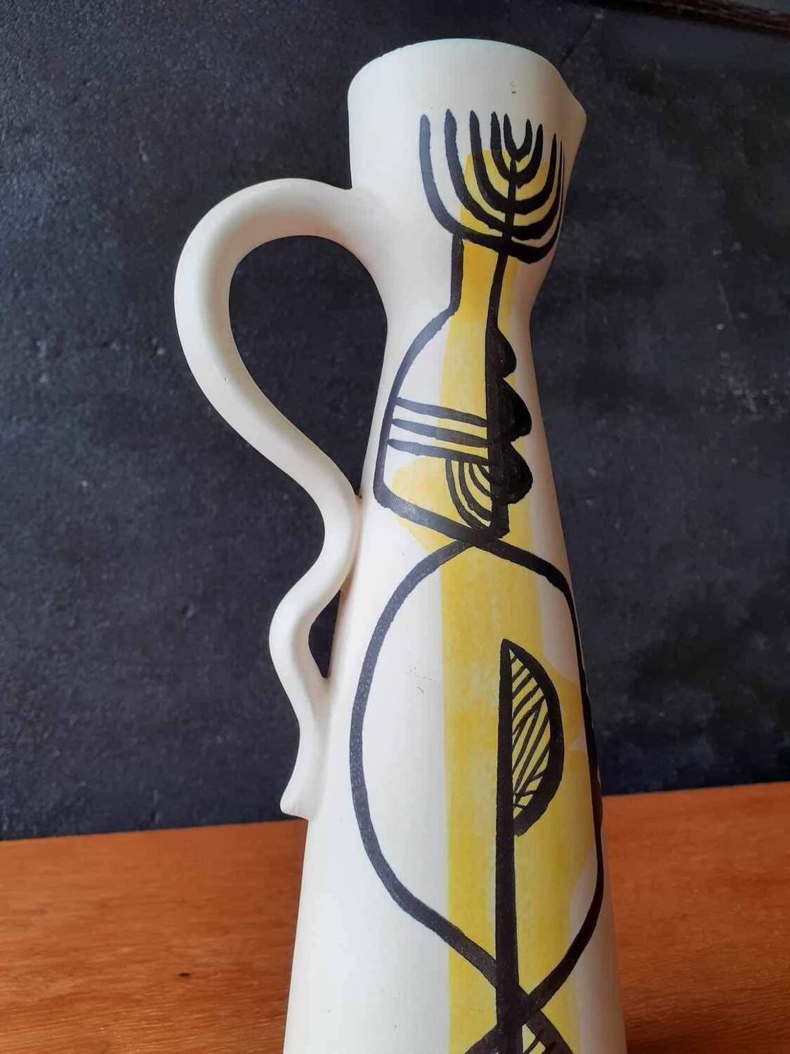 Pichet en céramique Elchinger 1960