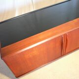 Vintage Scandinavian teak bass row