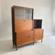 Scandinavian teak storage unit and secretary, 1960.