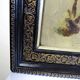 Large antique painting of peonies, signed E. Jacque, late 19th to early 20th century.