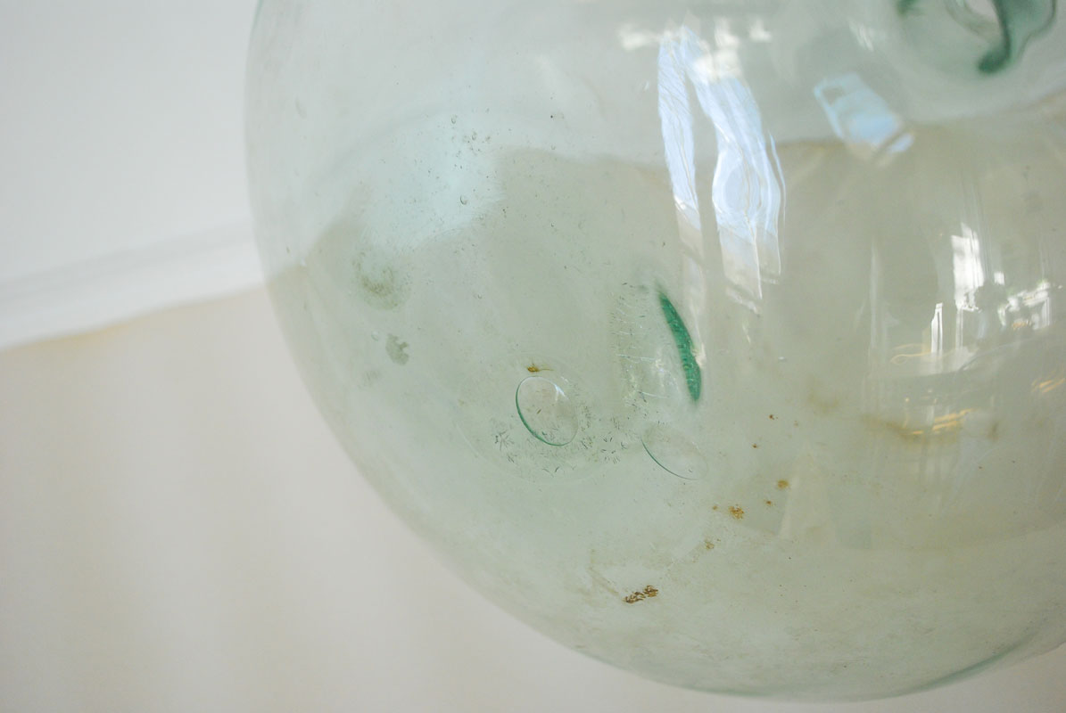 Transparent demijohn 15L