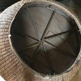 Table basse osier rotin