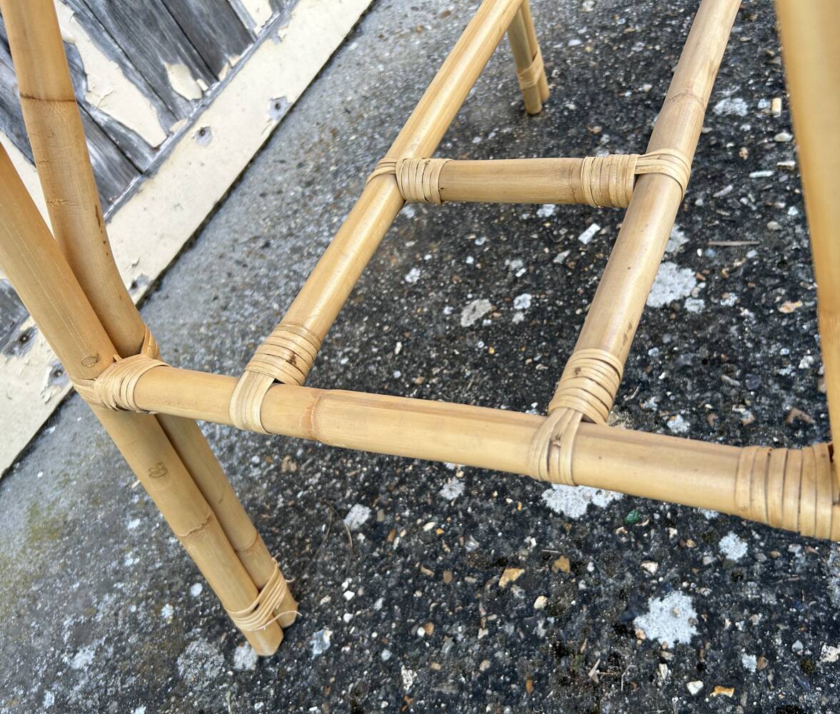 Anne bamboo dressing table vintage, 1960s